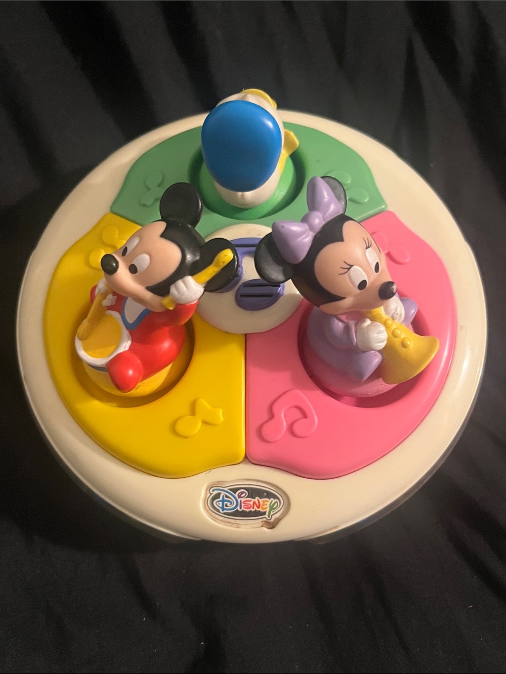 Vintage Disney Musical Mickey & Minnie Playset - Plays Music
